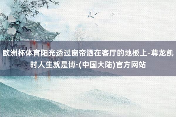 欧洲杯体育阳光透过窗帘洒在客厅的地板上-尊龙凯时人生就是博·(中国大陆)官方网站